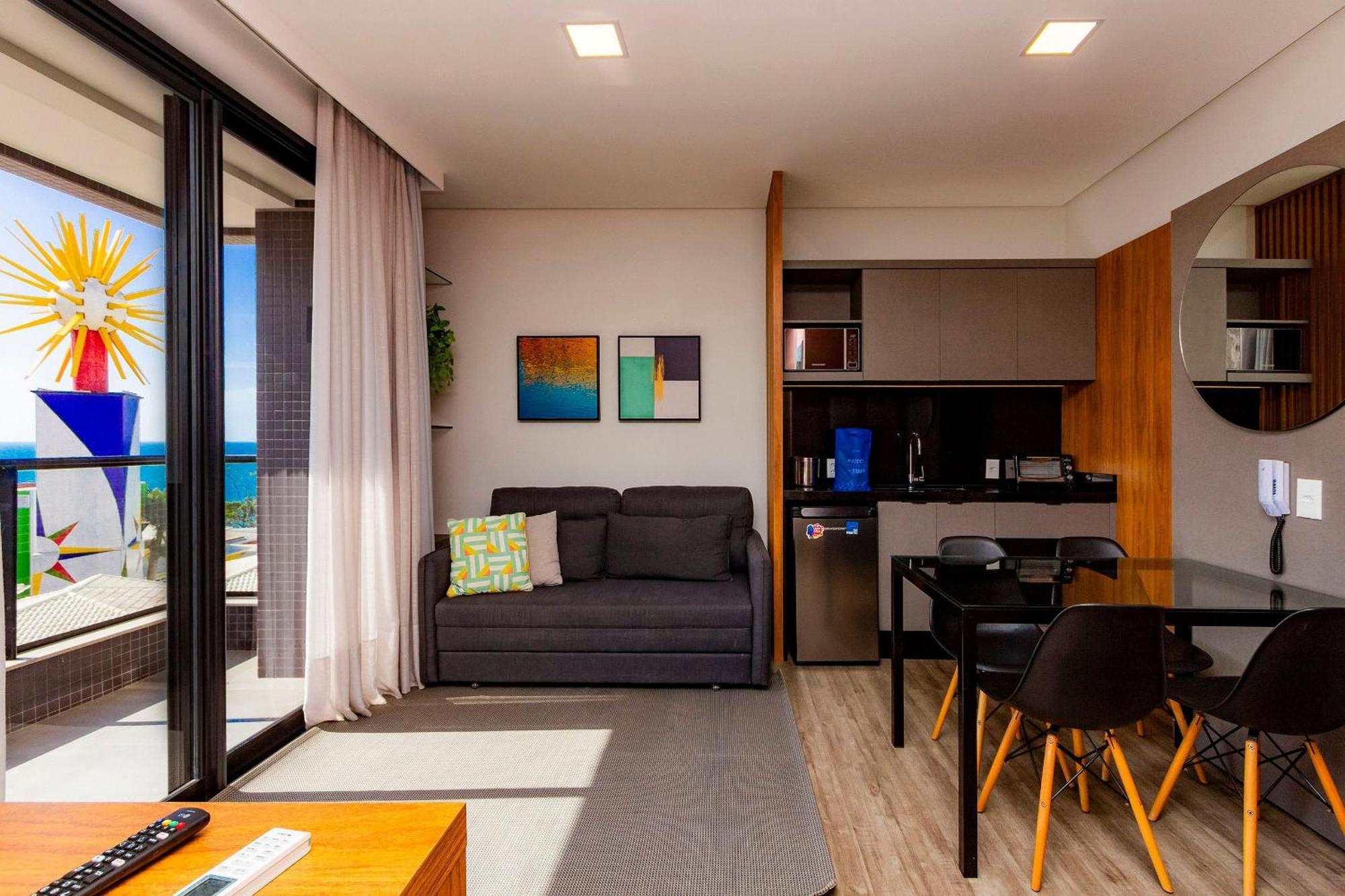 Aion Suites 302 - Lindo Apartamento Com Vista Para O Mar, A 60M Da Praia De Bombinhas, Com Piscina E Academia No Rooftop. Exterior foto