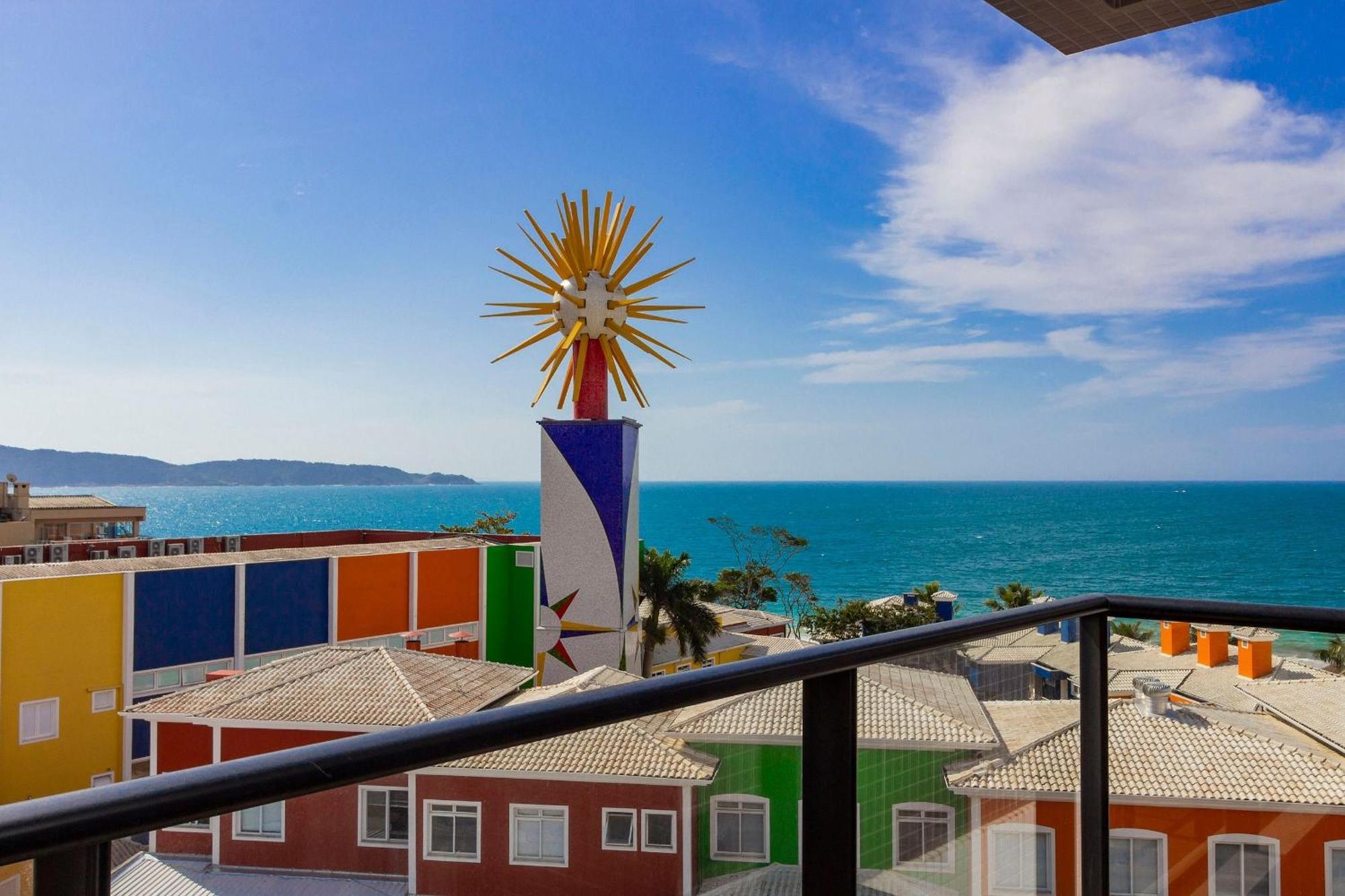 Aion Suites 302 - Lindo Apartamento Com Vista Para O Mar, A 60M Da Praia De Bombinhas, Com Piscina E Academia No Rooftop. Exterior foto